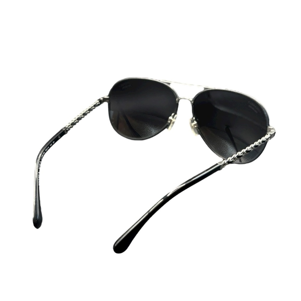 Chanel Chain Aviator Sunglasses - Picture 8 of 8